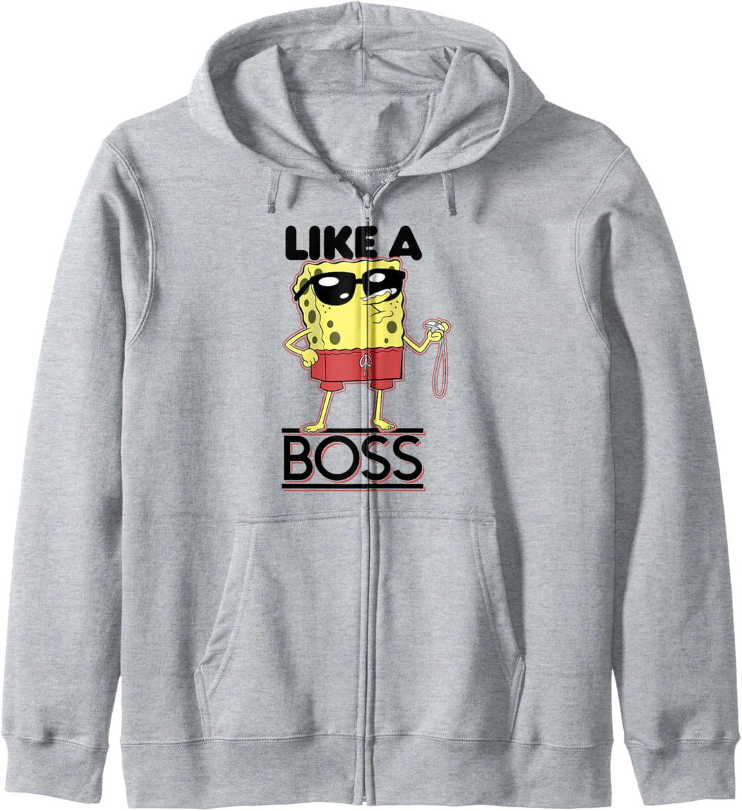 SpongeBob Schwammkopf Rettungsschwimmer Wie Ein Boss Kapuzenjacke