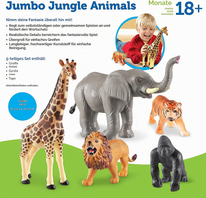 Learning Resources Grosse Urwaldtiere