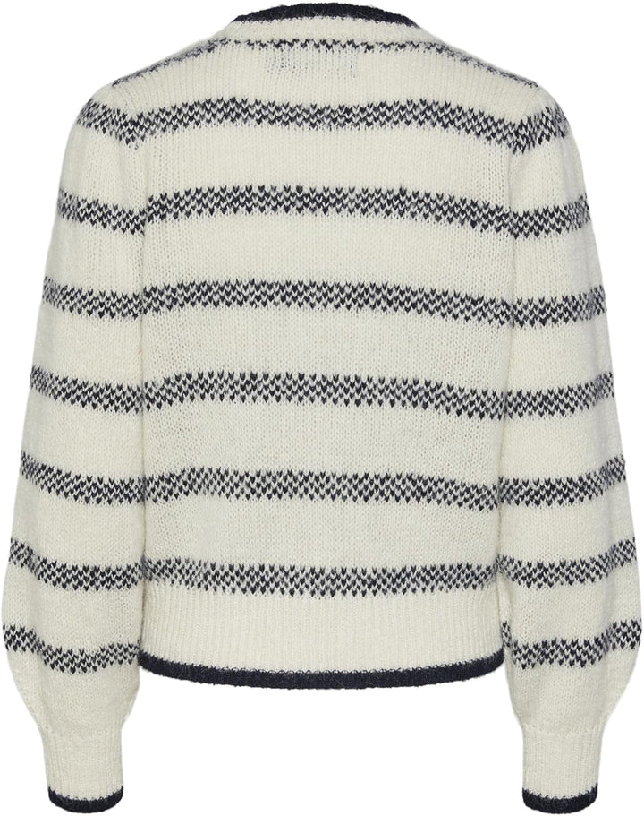 PIECES Female Strickpullover PCJADINE XS Birch, XS Birch