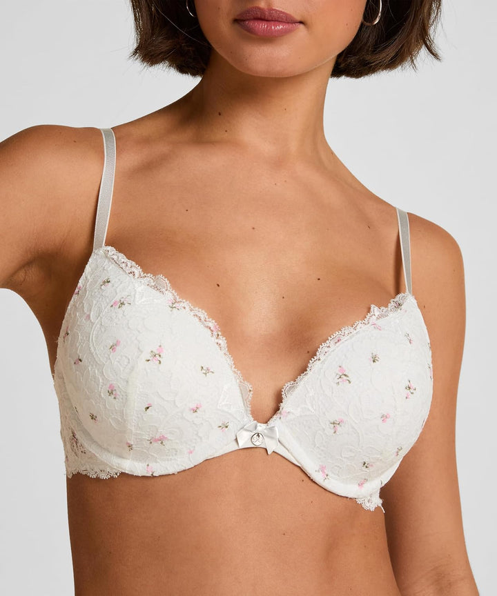HUNKEMÖLLER Vorgeformter Push-up-Bügel-BH Marine 70A Bright White, 70A Bright White