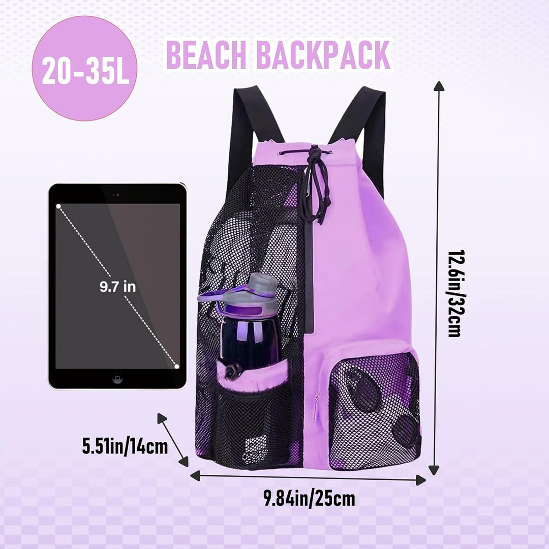 Schwimmbeutel Wasserdicht Kinder, Swimming Bag, Tasche Schwimmunterricht Kinder, Mesh Schwimmrucksac