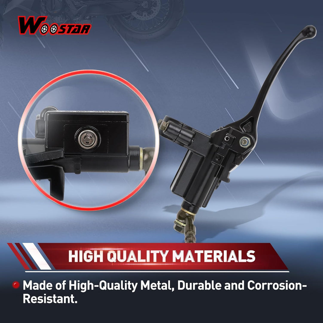 WOOSTAR Vorne Scheibenbremse Kit Ersatz für 110ccm 125ccm Dirt Pitbike ATV Quad Roller