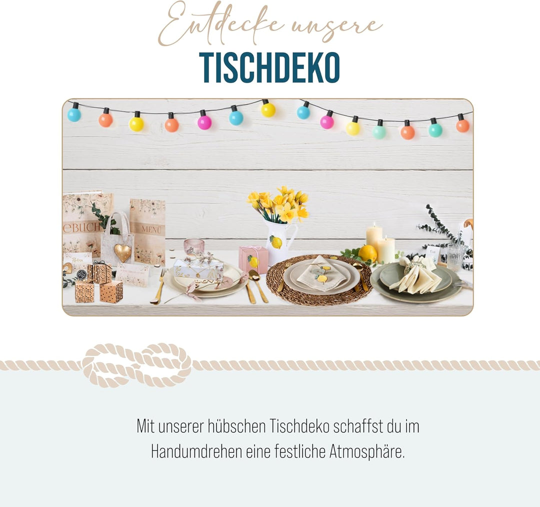 Logbuch-Verlag Dekoobjekt zum Hinstellen 53 cm Blätter Blume Baum Gold türkis schwarz Geschenk Gebur