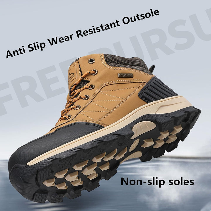 ARRIGO BELLO Winterschuhe Herren Winterstiefel Wanderstiefel Trekking Stiefel Gefüttert Warm Rutschf