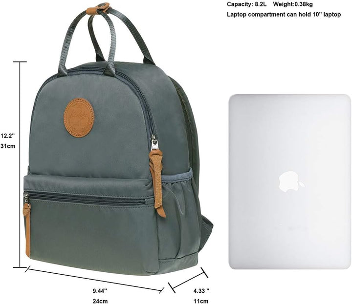 KAUKKO Schöner und durchdachter Rucksack mit 15 Zoll Laptopfach für Schule, Universität, 22 Liter Gr