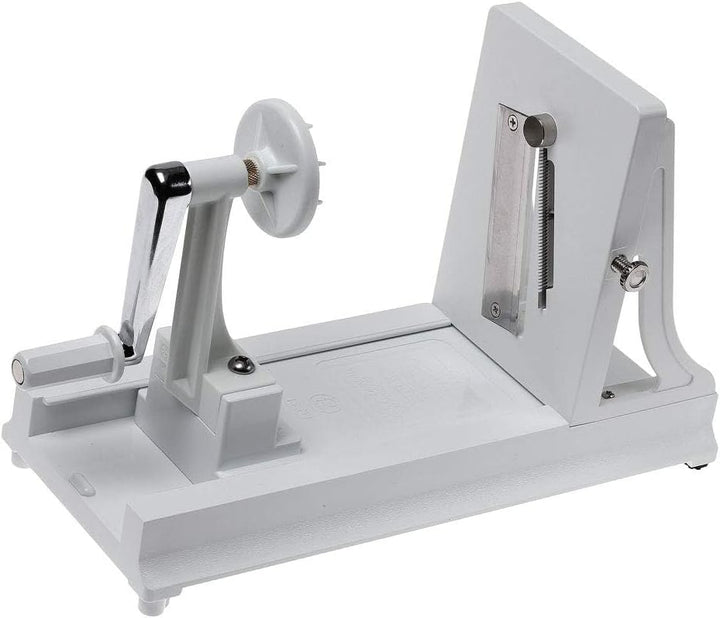 Benriner Turning Slicer, with 4 Japanese Stainless Steel Blades, White Turning Slicer, White, Turnin