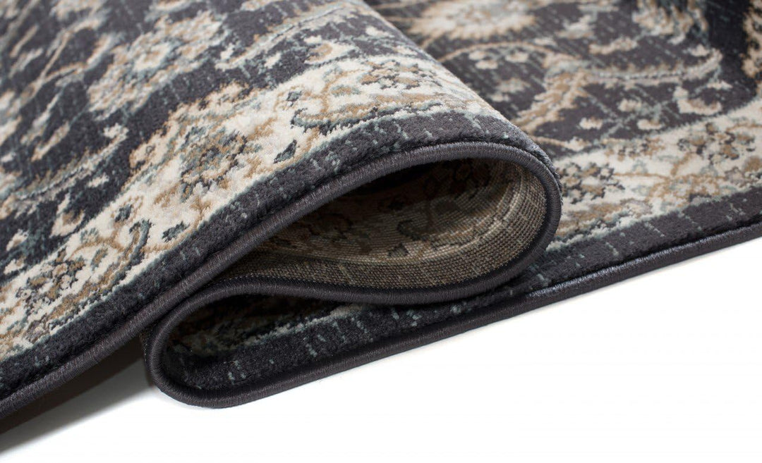 Carpeto Rugs Blumen Teppich Läufer Flur - Orientalisch Teppichläufer - Kurzflor, Weich - Flurläufer