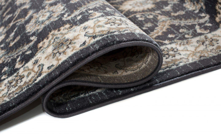 Carpeto Rugs Blumen Teppich Läufer Flur - Orientalisch Teppichläufer - Kurzflor, Weich - Flurläufer