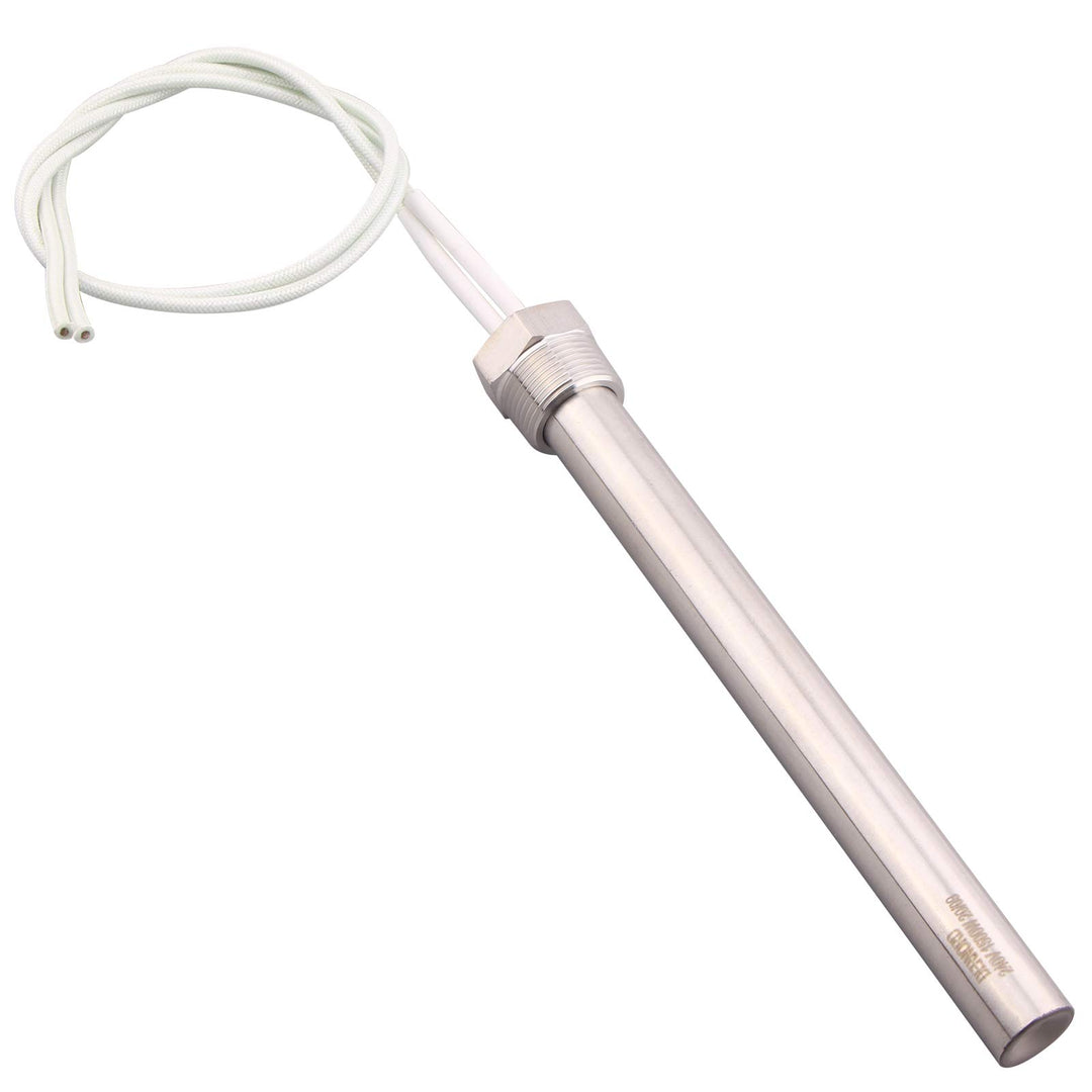Cartridge Heater 240V 1500W Hot Rod Heating Element Replacement 3/4 Inch 26.44MM Flansch BSP Thread,