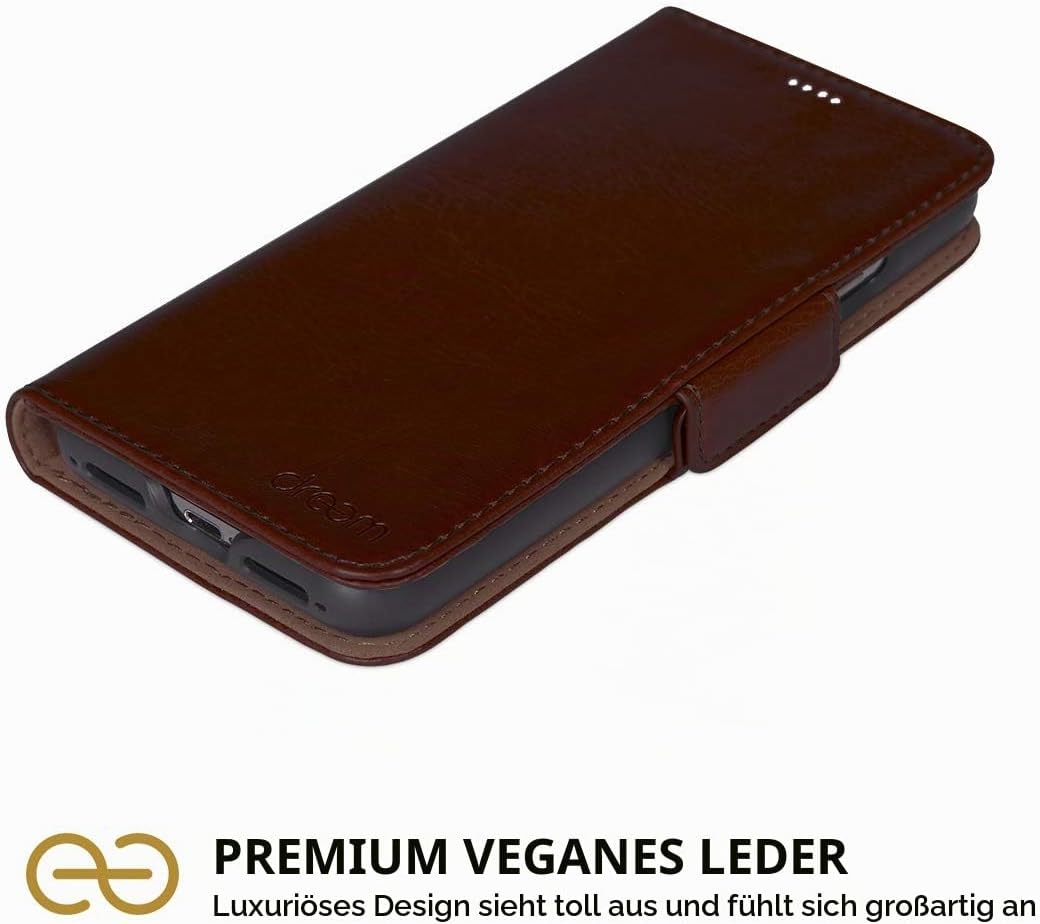 Dreem Fibonacci 2in1 Handyhülle Flipcase für iPhone 11 Pro | Magnetisches iPhone Case | TPU Etui Led