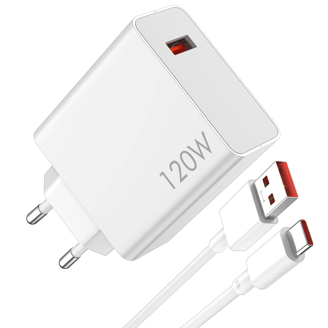 120W USB Ladegerät für Xiaomi 13 Pro 12T Pro 11T Pro Redmi Note 12 Pro+ 11 Pro+ 5G, Turbo Hyper Char