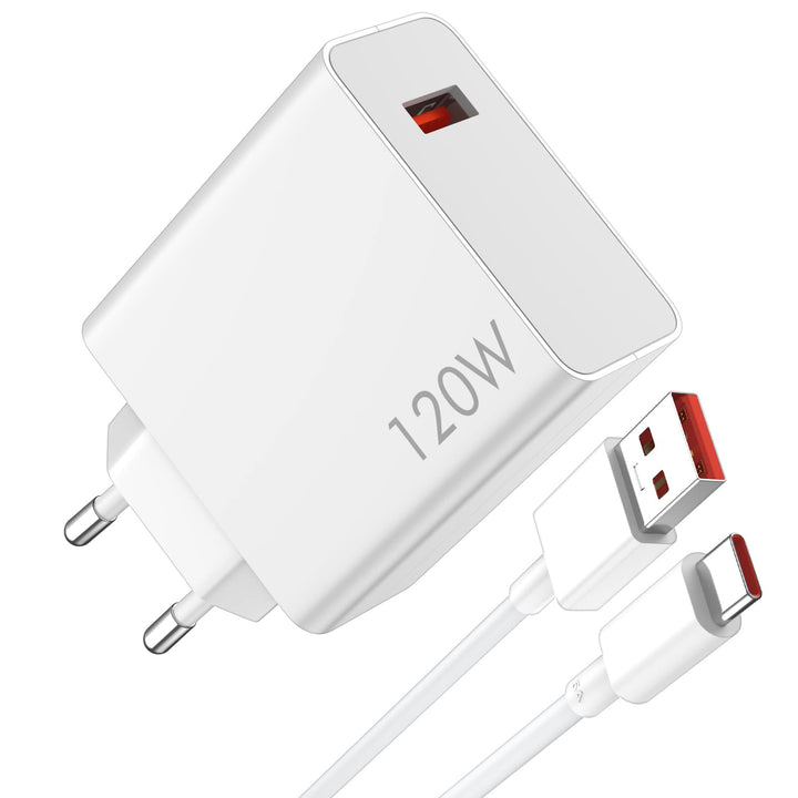 120W USB Ladegerät für Xiaomi 13 Pro 12T Pro 11T Pro Redmi Note 12 Pro+ 11 Pro+ 5G, Turbo Hyper Char