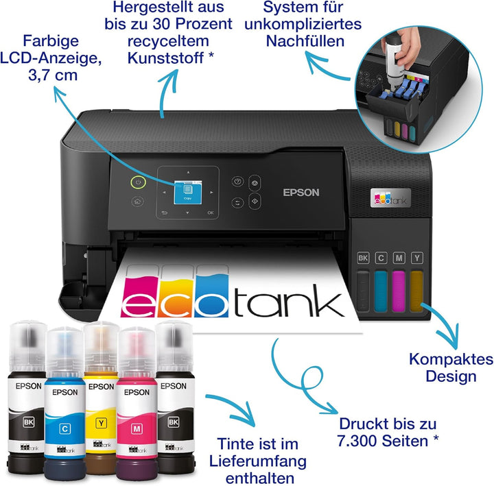 EPSON IMP Encre ECOTANK ET-2840 Farbig