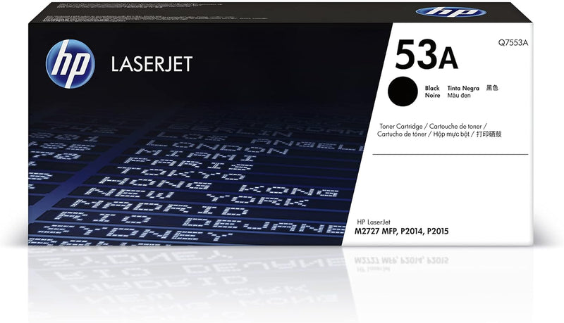 HP 53A (Q7553A) Schwarz Original Toner für HP Laserjet P2014, P2015, P2015dn, P2015n, P2015x, M2727n