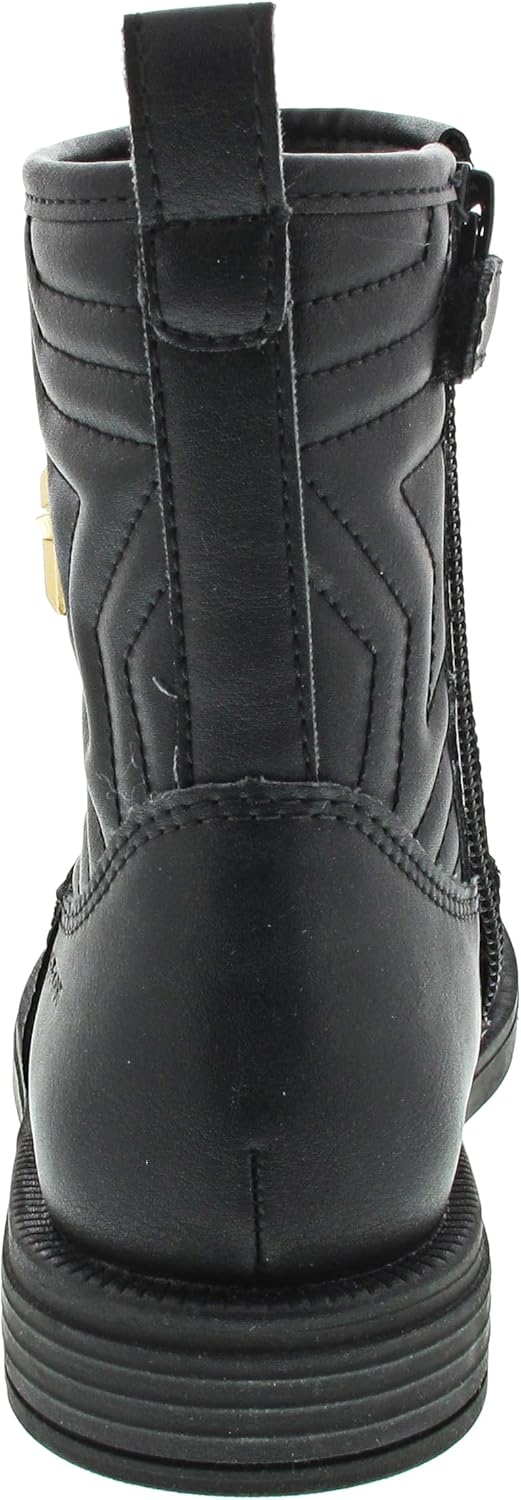 Geox Mädchen J Eclair Girl A Stiefeletten 30 EU Schwarz, 30 EU Schwarz