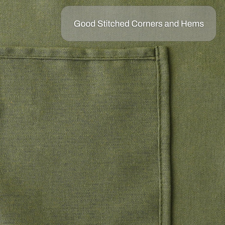 weich Polyester -Leinen gemischt Abendessen Cloth Servietten, 12 Stück (40 x 40 cm), für Veranstaltu