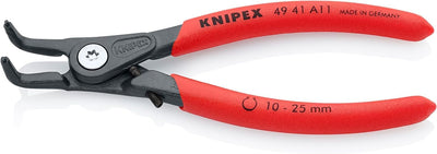 Knipex Präzisions-Sicherungsringzange für Aussenringe auf Wellen grau atramentiert, mit rutschhemmen