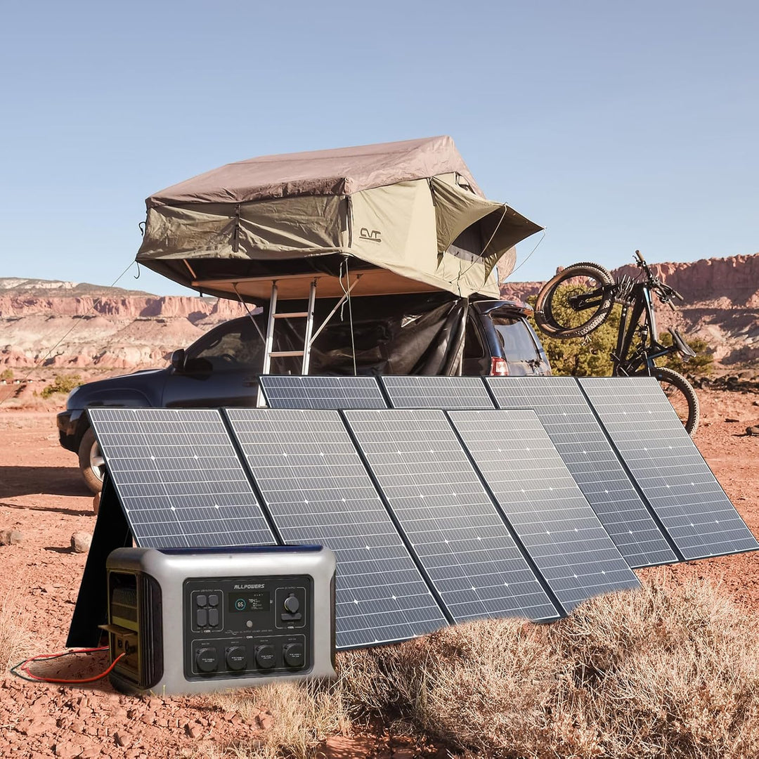 ALLPOWERS 400W Solar Panel, Solarpanels Faltbar Solarmodul für R1500/R2500/R4000/S2000 PRO/S1500 Tra