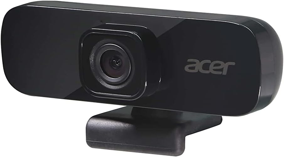 Acer QHD Konferenz Webcam (5 Megapixel, 30 FPS, 70° Weitwinkel, integriertes Noise Cancelling Mikro,