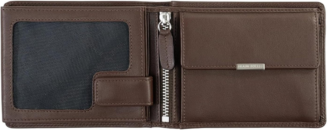 BRAUN BÜFFEL Herren Geldbörse aus echtem Leder Golf 2.0 - Portemonnaie für Männer - 8 Kartenfächer +