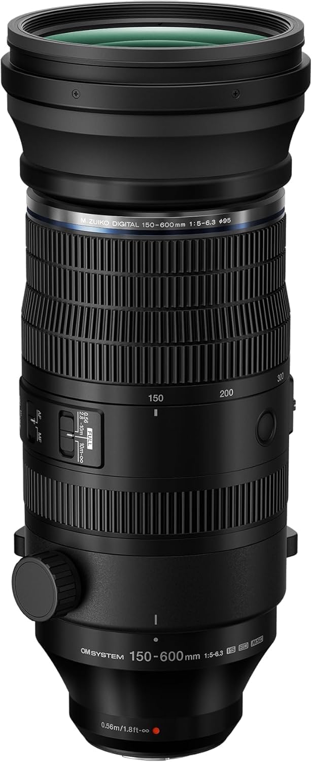 OM SYSTEM M.Zuiko Digital ED 150-600mm F5.0-6.3 is Ultra Tele-Zoom Objektiv kompatibel mit Olympus,