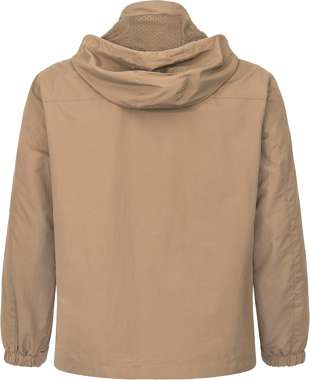 Summer Windbreaker Anorak Windjacke leichte Jacke 6XL Khaki, 6XL Khaki