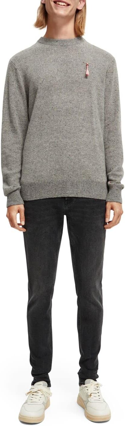Scotch & Soda Herren Skim Skinny Fit Jeans 30W / 32L Carbon, 30W / 32L Carbon