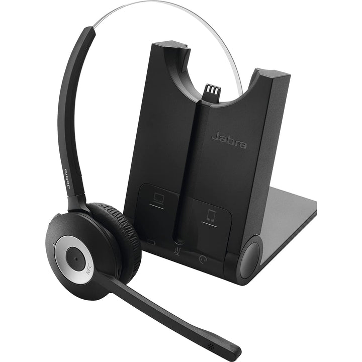Jabra Pro 935 Bluetooth On-Ear Mono Headset- mit Geräuschunterdrückung und langer Akkulaufzeit- verw