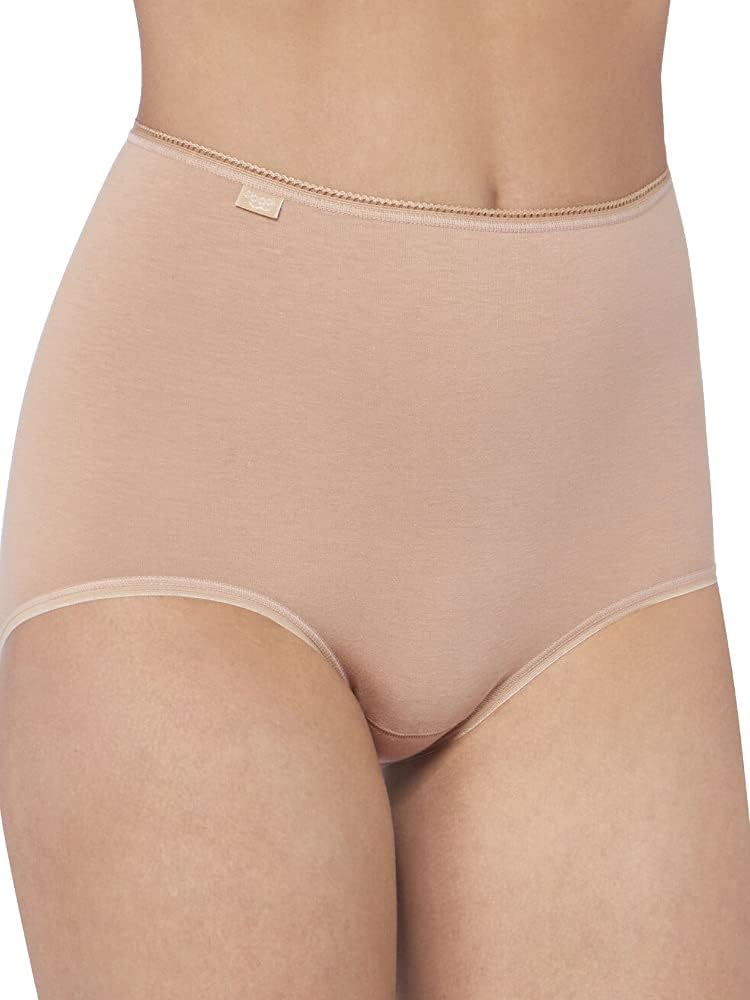 Sloggi Damen Slip (3er Pack), 38 Brush