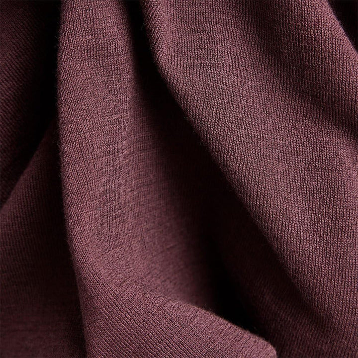 G-Star Damen Core Roll Neck Knitted Sweater XS Violett (Vineyard Wine D21961-d166-d303), XS Violett