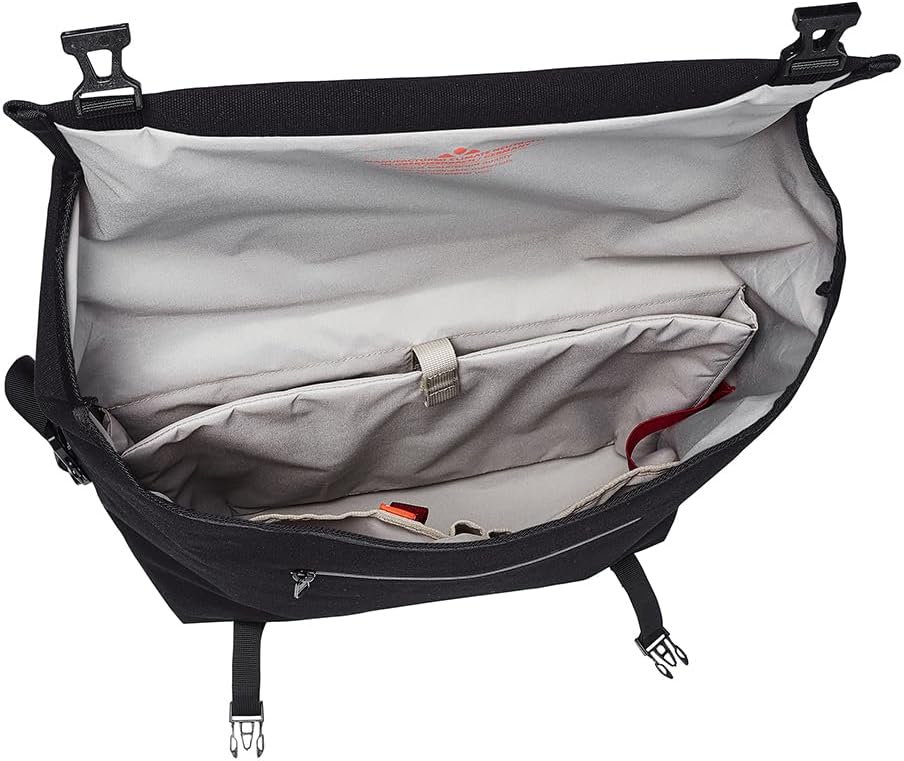 VAUDE Fahrradtasche für Gepäckträger Augsburg IV 20L Einheitsgrösse Schwarz, Einheitsgrösse Schwarz