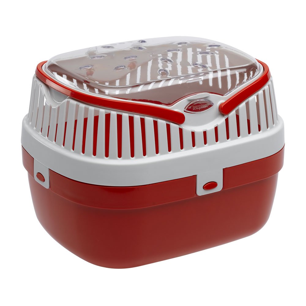Ferplast Transportbox für Hamster und andere kleine Nagetiere Aladino Medium Reisekäfig für Hamster,