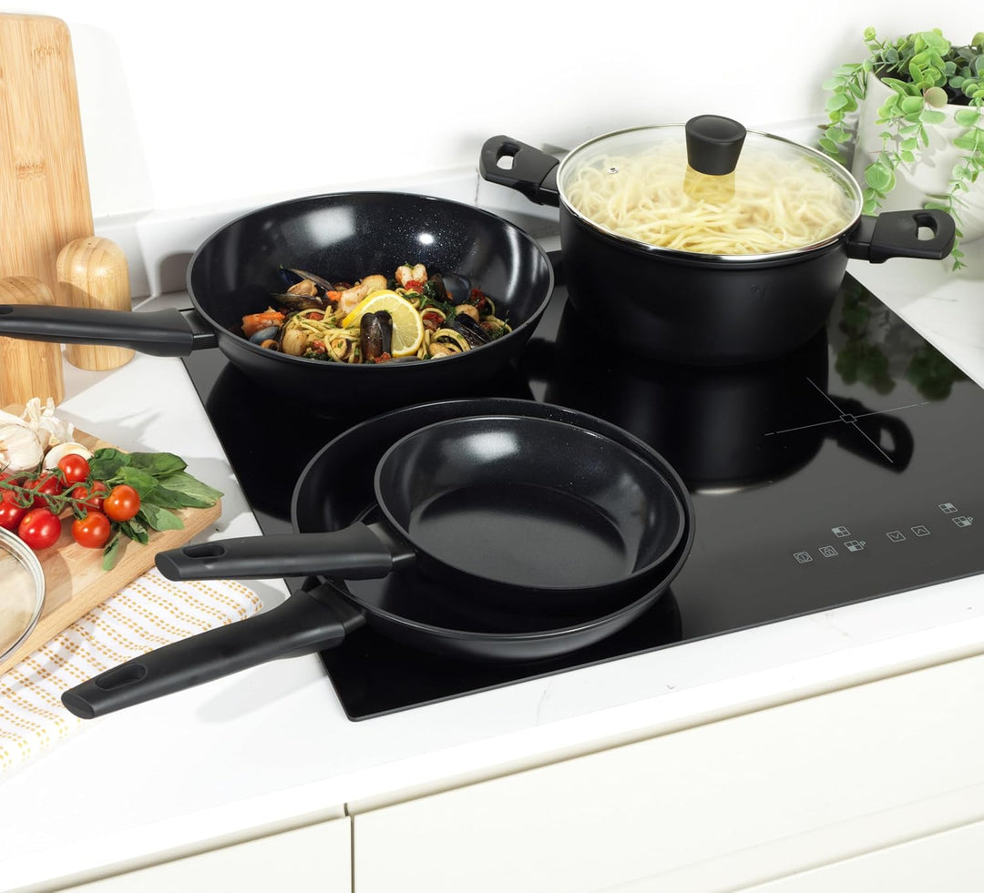 Russell Hobbs RH03265EU7 Verde Thermocollar 24cm Topf mit Deckel – gesunde keramische Antihaftbeschi