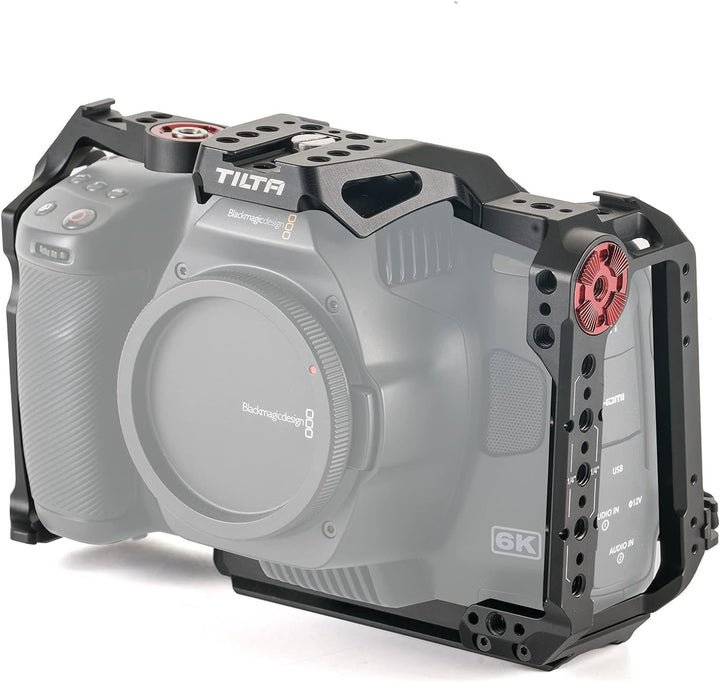 Tilta Vollkamera-Käfig kompatibel mit BMPCC 6K Pro - Schwarz TA-T11-FCC-B, Schwarz
