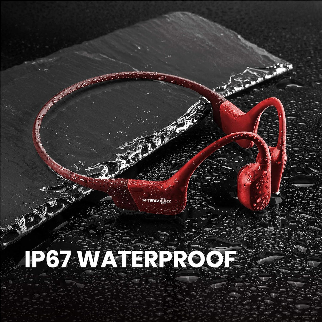 Aftershokz Aeropex Bluetooth Wireless Bone Conduction Headphones Knochenschall Sportkopfhörer mit Sp