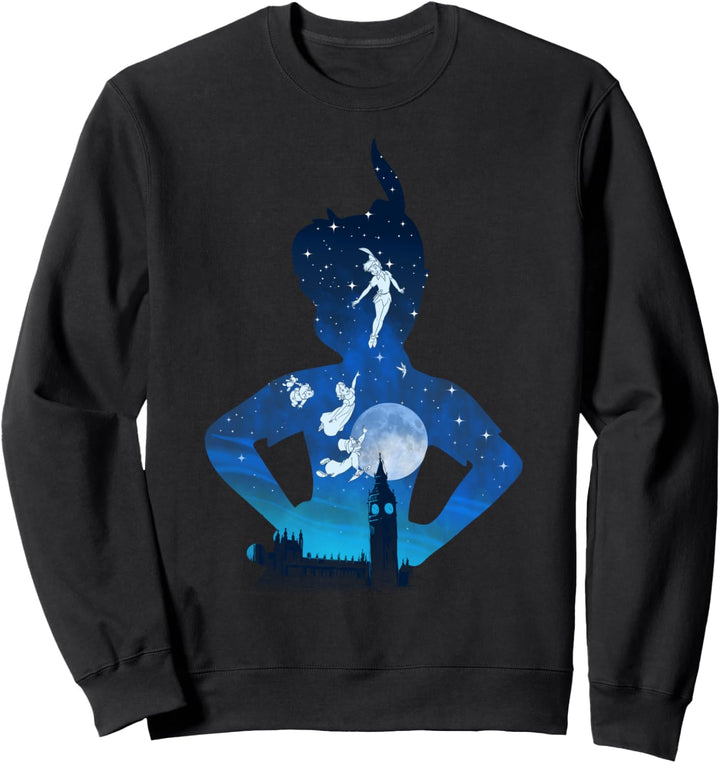 Disney Peter Pan London Flight Silhouette Sweatshirt