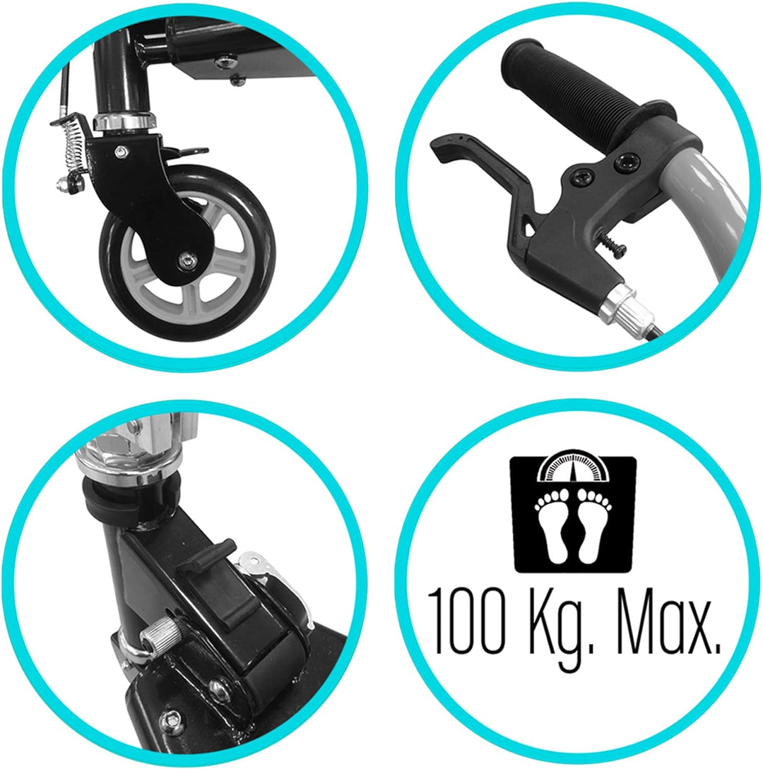 Technical Scooter SKIDS Control- Swing Carbone