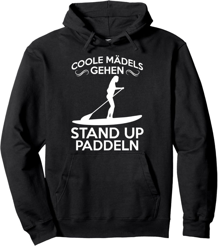 Stand Up Paddling SUP-Board Surfer Pullover Hoodie