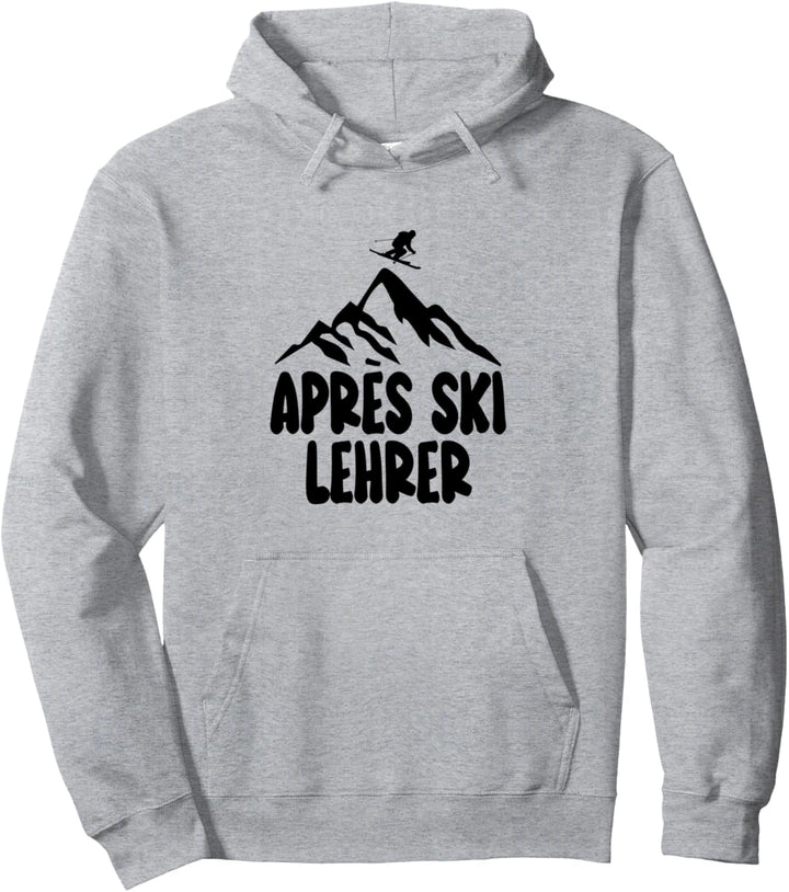 Apres Ski Lehrer Hüttengaudi Outfit Damen Herren Skifahren Pullover Hoodie