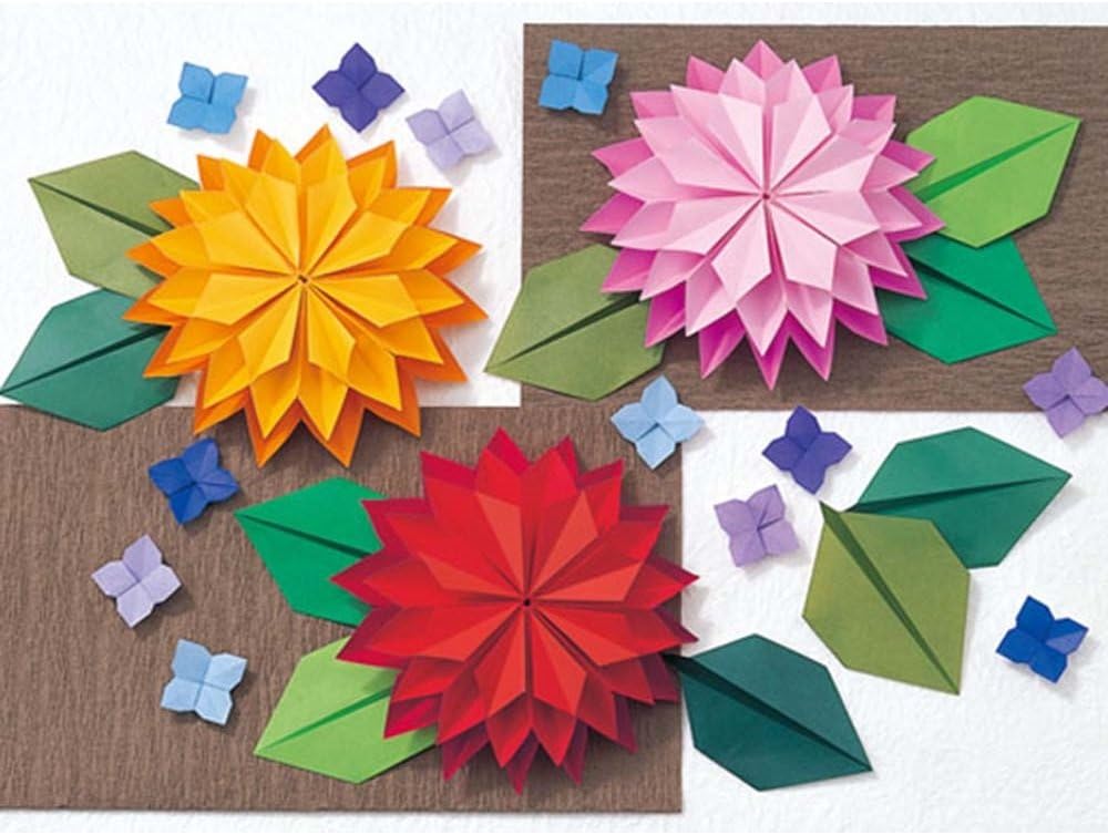 Generic Origami-Papier - Origami-Papier Set - 60 Unifarben Sortiert - 500 Blatt - 15cm x 15cm