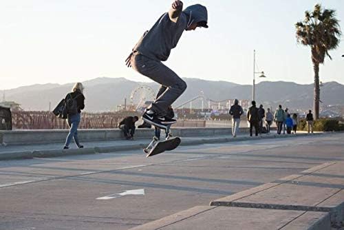 Bamboo Skateboards Leeres Skateboard Deck - POP - Stärke - Nachhaltigkeit 7.5, 7.5