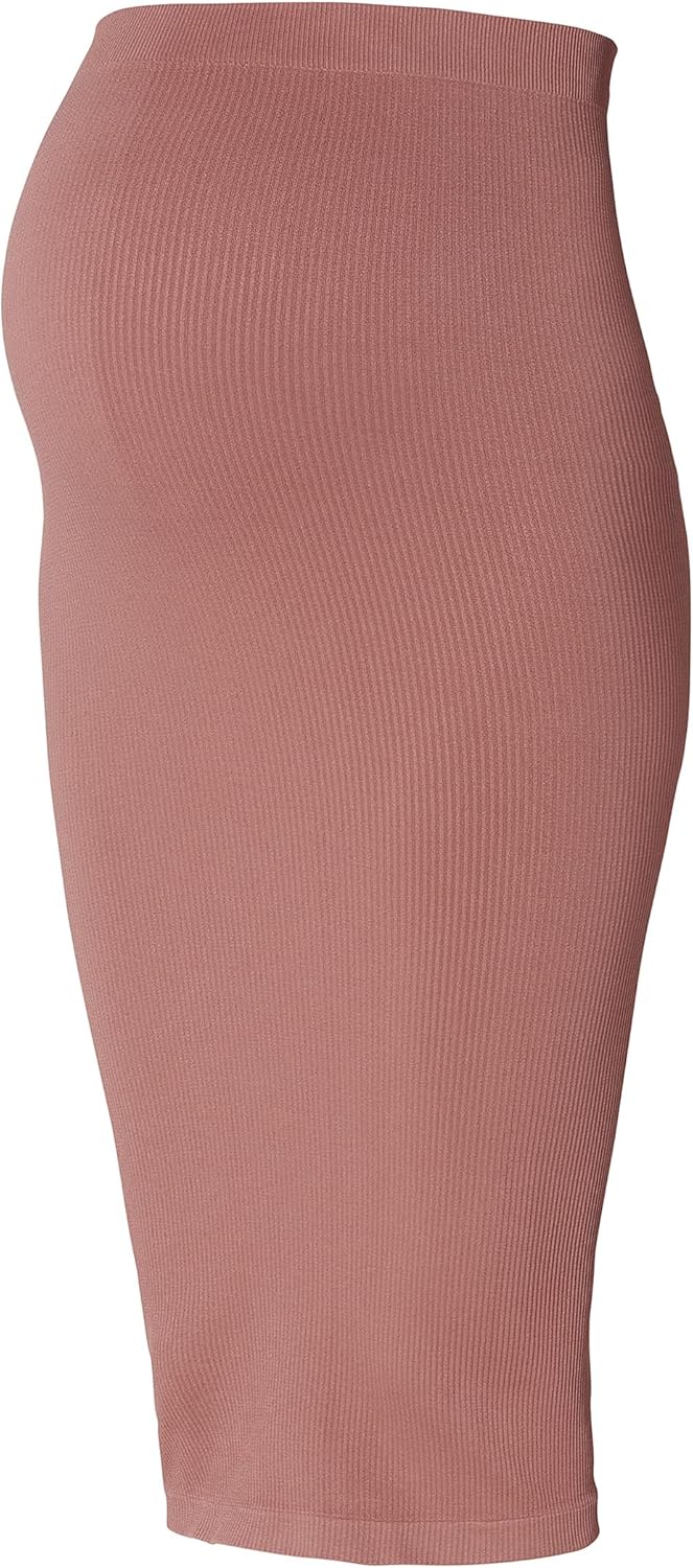 Noppies Damen Ema Seamless Rib Skirt OTB Rock, Burlwood - N143