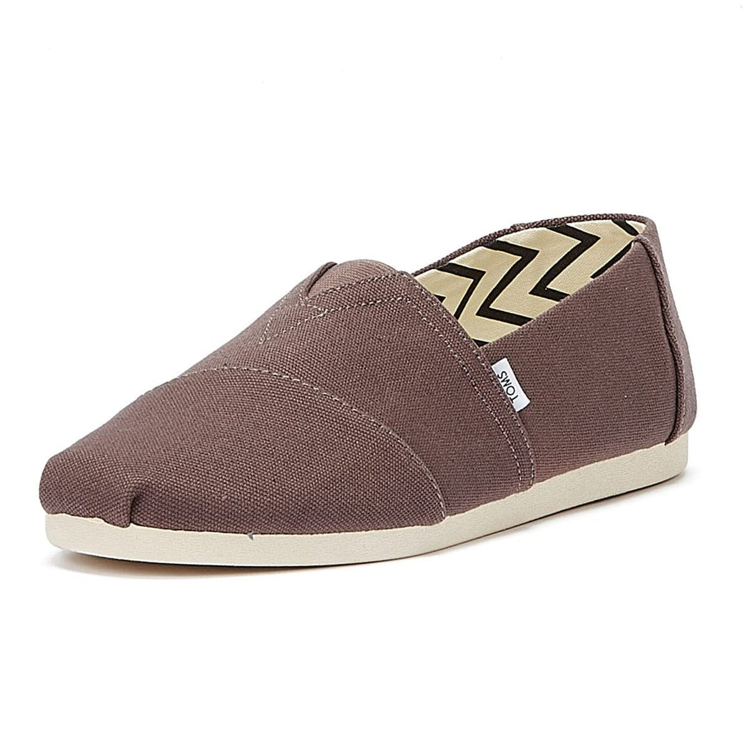 TOMS Herren Alpargata aus Recycelter Baumwolle Flache Slipper 39 EU Grau, 39 EU Grau