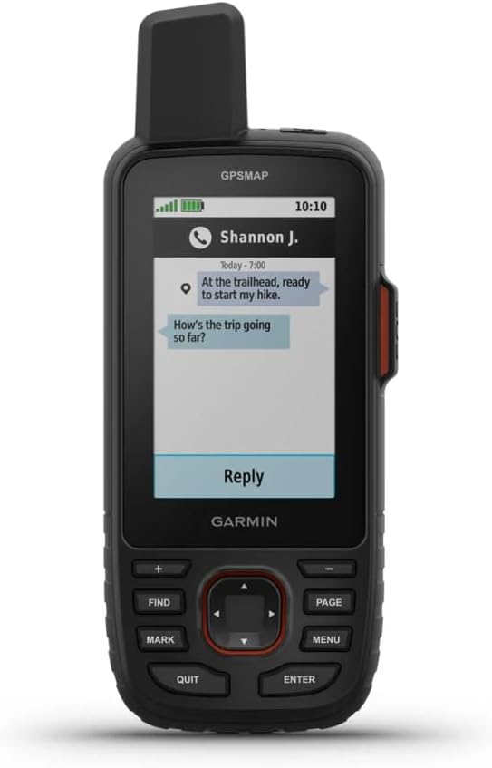 Garmin GPSMAP 67i,EU - - -, Schwarz / Orange