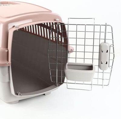 Transportbox IATA Flugbox Flugzeug Transport Auto Box Hunde Katzen Gr. L