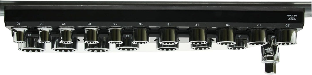 Steckschlüssel Magnethalter für 1/2" (12.5 mm) Stecknüsse Magnetische Werkzeug-Organizer Nusshalter