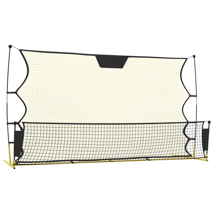 vidaXL Fussball Rebounder, Rebounder Netz mit Tragetasche, Fussball Prallwand für Fussball Training,