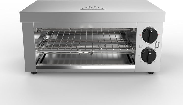 METRO Professional Toaster- / †berbackgerŠt GTO1002, Edelstahl, 49.2 x 28 x 24.4 cm, 2000 W, mit Koc