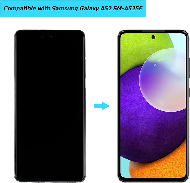 Vvsialeek Ersatz AMOLED Display Kompatibel Für Samsung Galaxy A52 SM-A525F SM-A525F/DS LCD Touch Scr