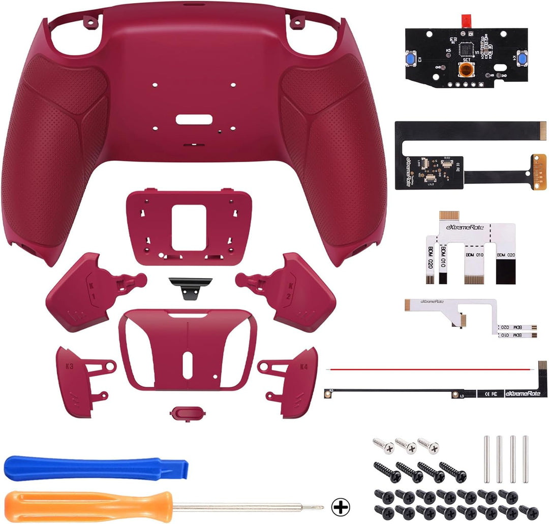 eXtremeRate programmierbares Rise4 Remap Kit für ps5 Controller BDM-010/BDM 020 Upgrade-Board & Re-D